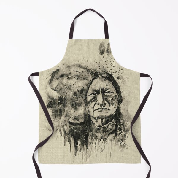 Item preview, Native Spirit – Sitting Bull and Buffalo designed and sold by caracatita75.