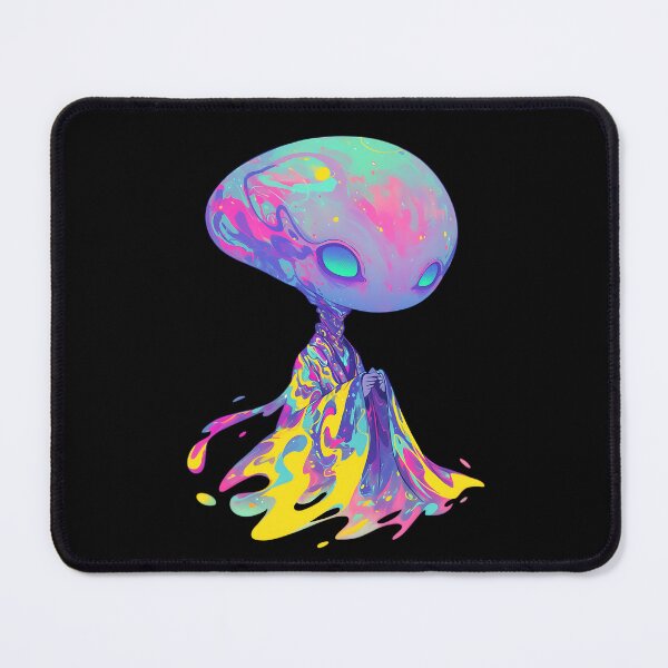 Item preview, Psychedelic Alien: Groovy Otherworldly Being designed and sold by bapupa.