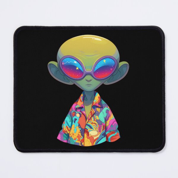 Item preview, Psychedelic Alien: Surreal Abstract Extraterrestrial designed and sold by bapupa.