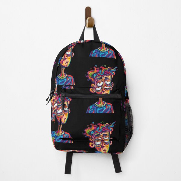 Item preview, Psychedelic Boy: Trippy Colorful Portrait designed and sold by bapupa.