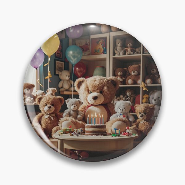 Artikelvorschau, Gemütliches Kinderspielzimmer mit Teddybären und Deko entworfen und verkauft von AnimalAirtistry.