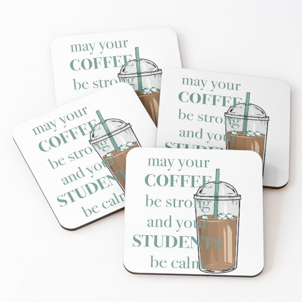 Item preview, Coffee loving teachers designed and sold by thePaintedHook.