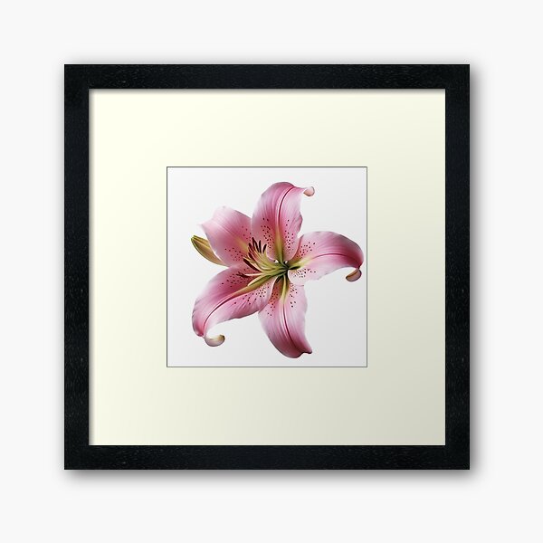 Item preview, Pink Lilies Soft Petal Wall Decor designed and sold by bvdesignart.