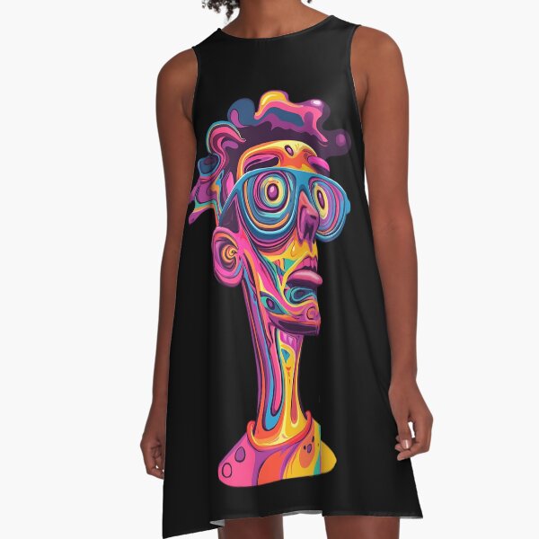 Item preview, Psychedelic Boy: Surreal Retro Boy designed and sold by bapupa.