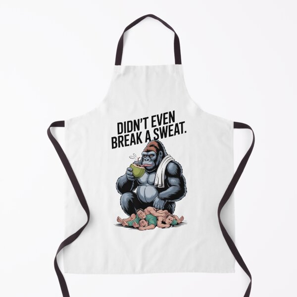 Item preview, 100 Men vs. Silverback Challenge Design designed and sold by Rell1970.