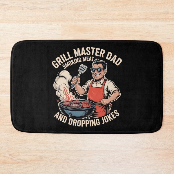 Item preview, Grill Master Dad – Smoking Meat and Dropping Jokes designed and sold by MagicWander.