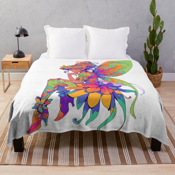 Item preview, Psychedelic Fairy: Groovy Ethereal Fairy designed and sold by bapupa.