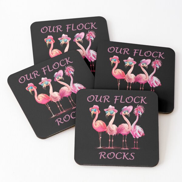 Item preview, our flock rocks designed and sold by EnchantedOwl.