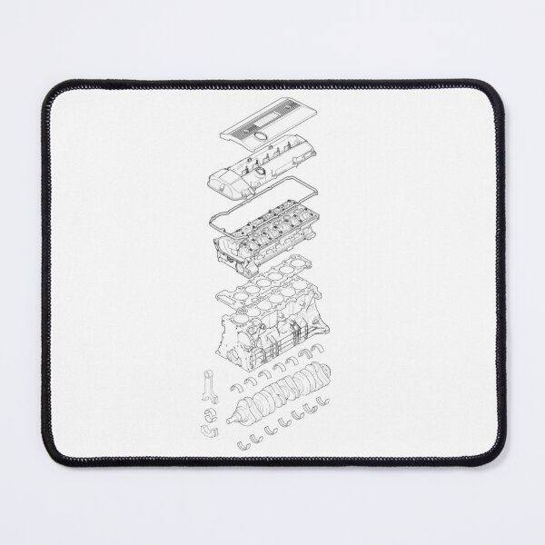 Item preview, M54 engine design Simple designed and sold by Celica_4_eyes.