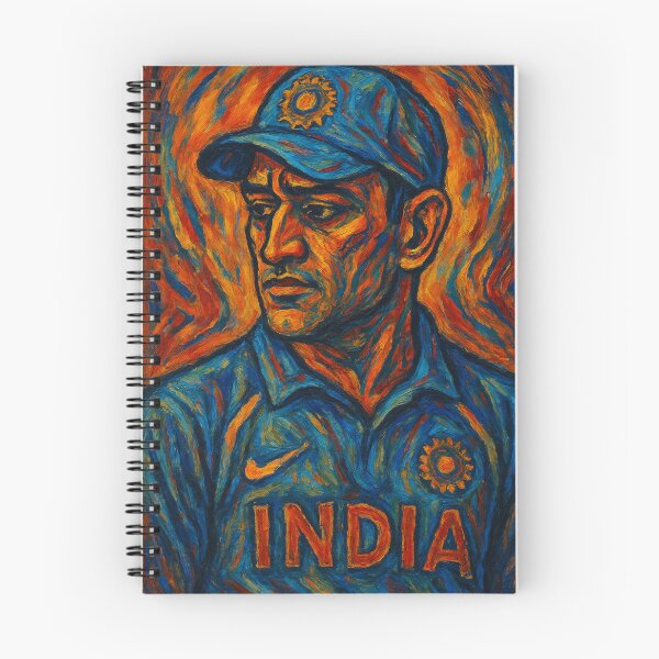 Item preview, MS Dhoni designed and sold by Paul Louis Villani.