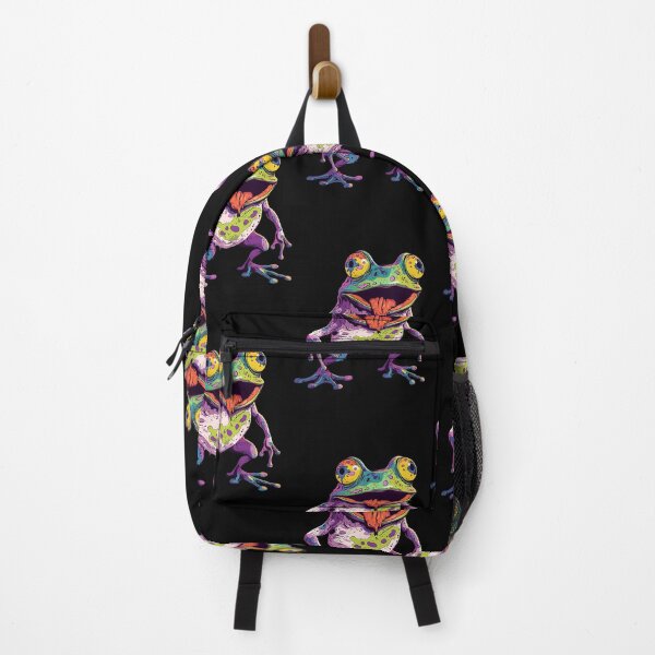 Item preview, Psychedelic Frog: Trippy Colorful Amphibian designed and sold by bapupa.