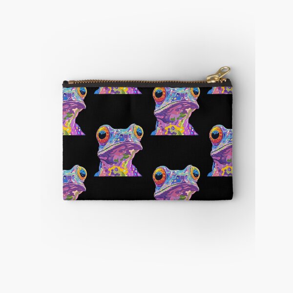 Item preview, Psychedelic Frog: Vibrant Groovy Nature designed and sold by bapupa.