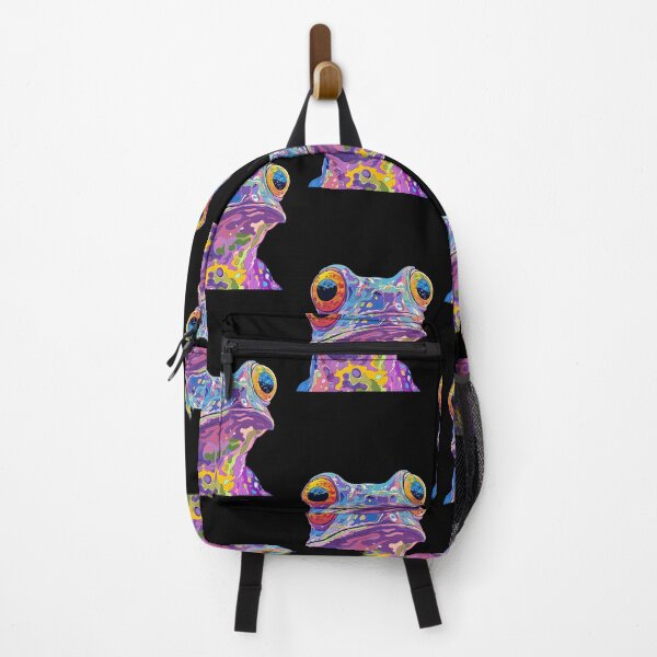 Item preview, Psychedelic Frog: Vibrant Groovy Nature designed and sold by bapupa.