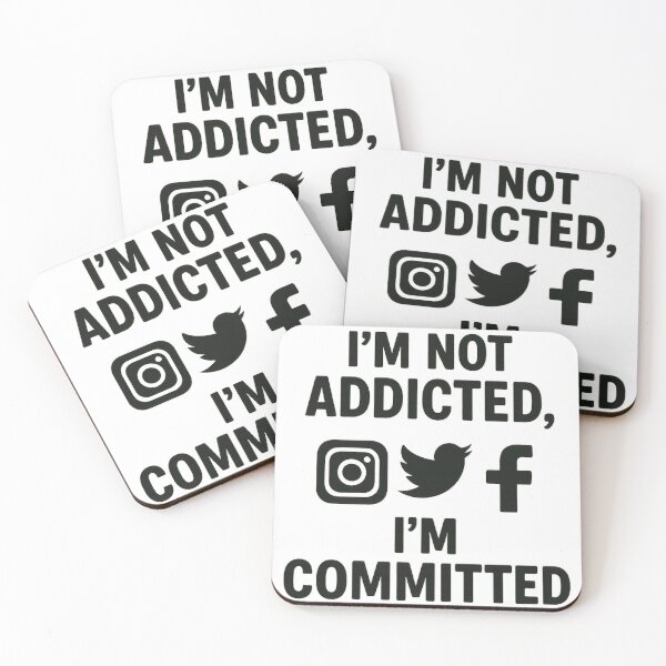 Item preview, Lifestyle Hub: Not Addicted But Committed designed and sold by M&M Lifestyle Hub.