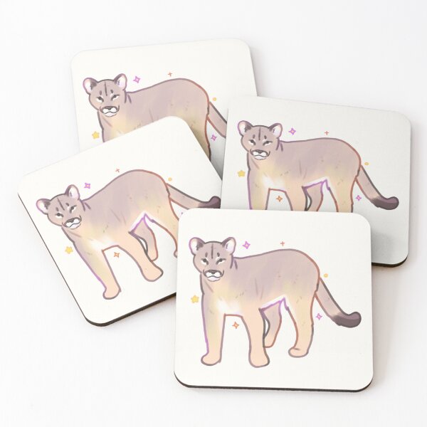 Item preview, Cute Cougar  designed and sold by Mayarartsy.