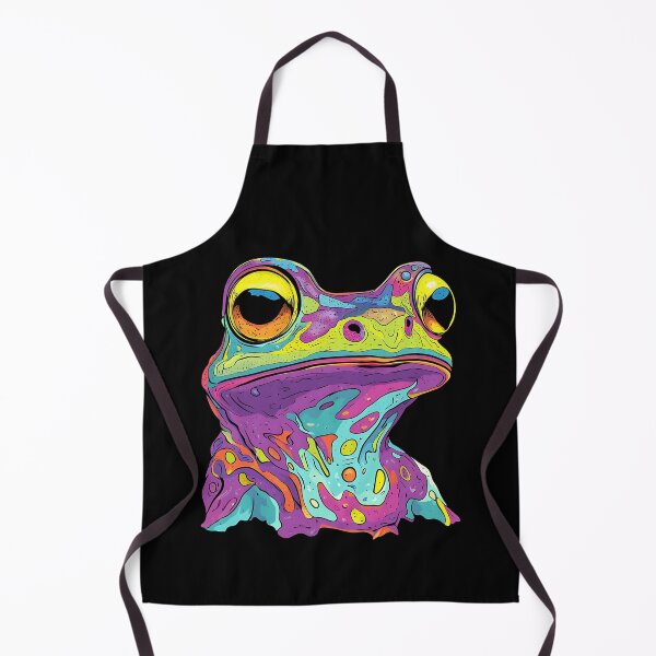 Item preview, Psychedelic Frog: Colorful Psychedelic Animal designed and sold by bapupa.