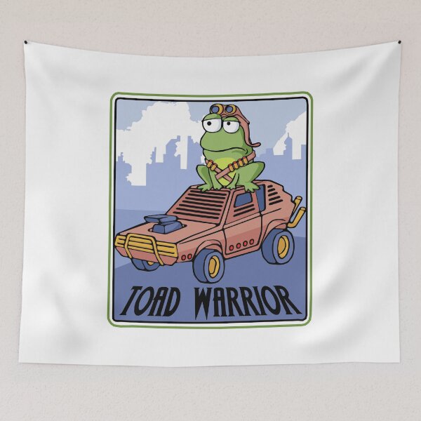 Item preview, The Toad Warrior designed and sold by 451Design.