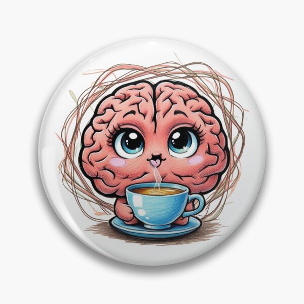 Item preview, Overthinking with Coffee designed and sold by PinkiPop Studio.