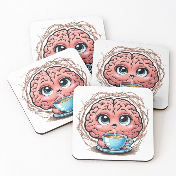 Item preview, Overthinking with Coffee designed and sold by PinkiPop Studio.