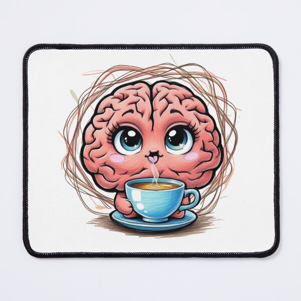 Item preview, Overthinking with Coffee designed and sold by PinkiPop Studio.