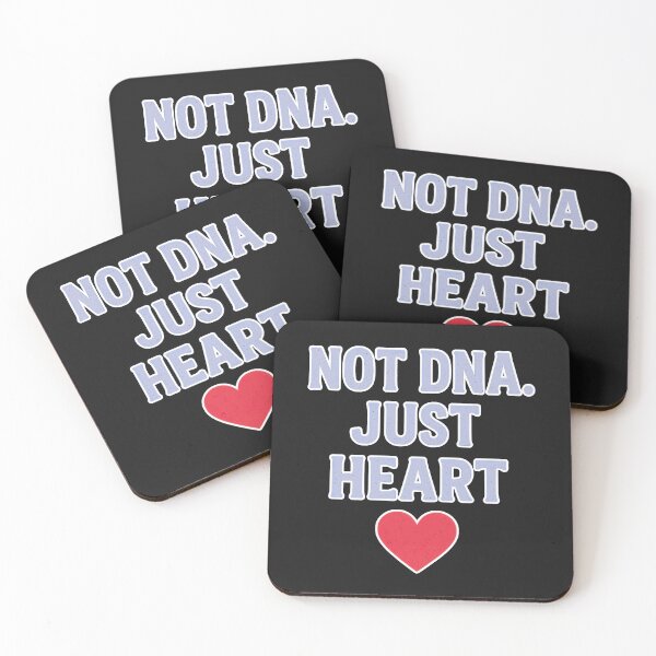 Item preview, Not DNA Just Heart: Minimalist Stepdad Quote Artwork For Father’s Day  designed and sold by elynne9.
