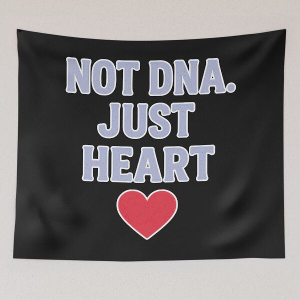 Item preview, Not DNA Just Heart: Minimalist Stepdad Quote Artwork For Father’s Day  designed and sold by elynne9.