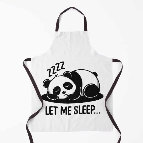 Item preview, Let Me Sleep – Panda in sleeping mode designed and sold by FrenchTouch77.