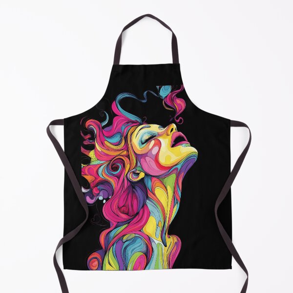 Item preview, Psychedelic Girl: Vibrant Groovy Retro designed and sold by bapupa.