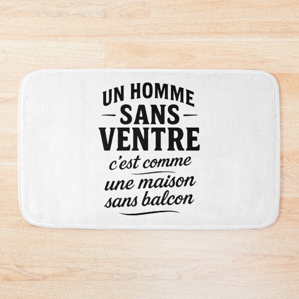 Item preview, A man without a belly is like a house without a balcony. designed and sold by acrl31.