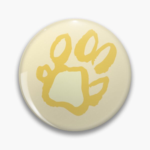 Item preview, Yellow Cream Paw Print Seamless Pattern designed and sold by LuxChu.
