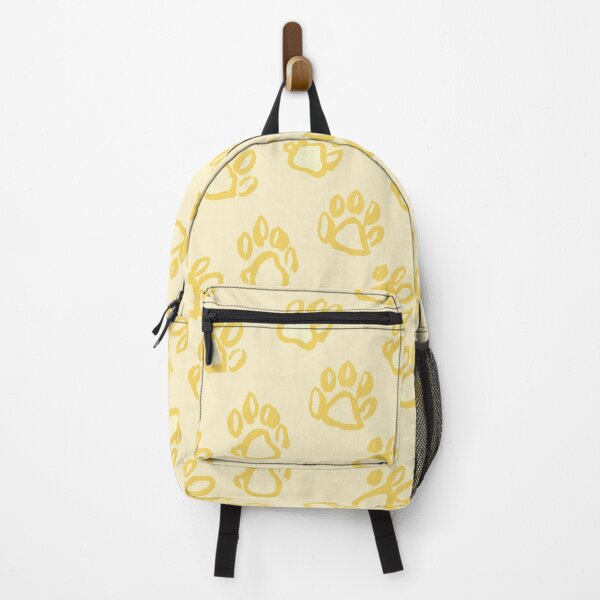Item preview, Yellow Cream Paw Print Seamless Pattern designed and sold by LuxChu.