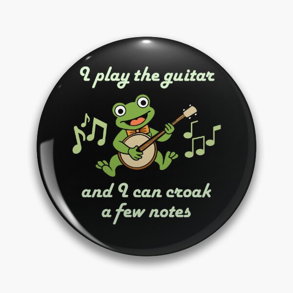 Item preview, I play the guitar and croak a few notes designed and sold by BigfeetLittlepaws.