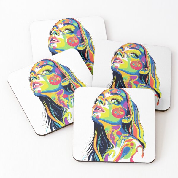 Item preview, Psychedelic Girl: Surreal Retro Woman designed and sold by bapupa.