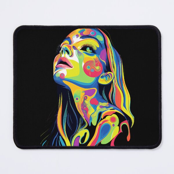 Item preview, Psychedelic Girl: Surreal Retro Woman designed and sold by bapupa.