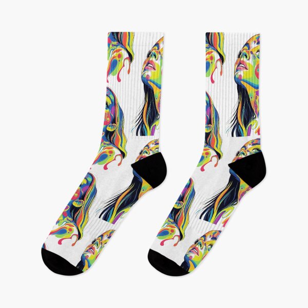 Item preview, Psychedelic Girl: Surreal Retro Woman designed and sold by bapupa.