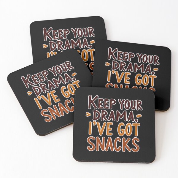 Item preview, Snack love instead of drama queen designed and sold by ArtCreator2023.