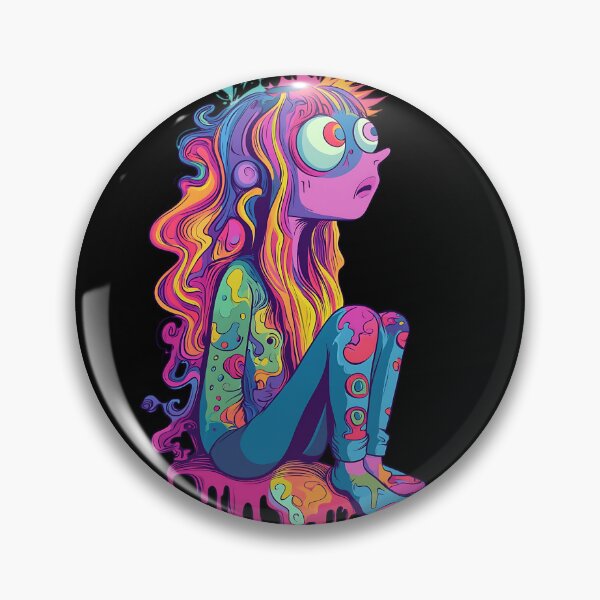 Item preview, Psychedelic Girl designed and sold by bapupa.
