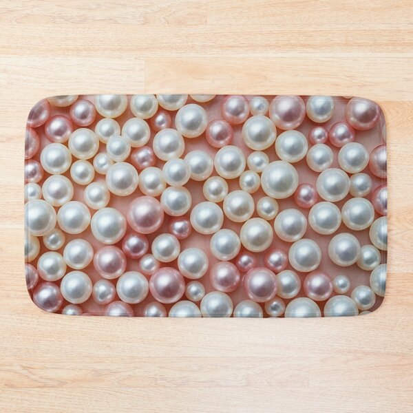 Item preview, Soft white & Pink Pearls Background designed and sold by omg-designs.