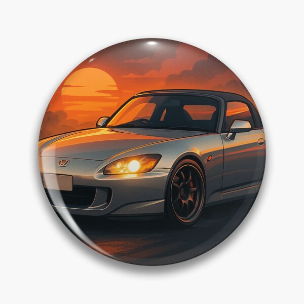 Item preview, Honda S2000 JDM Sunset Drift Car Sticker designed and sold by SilverThrottle.