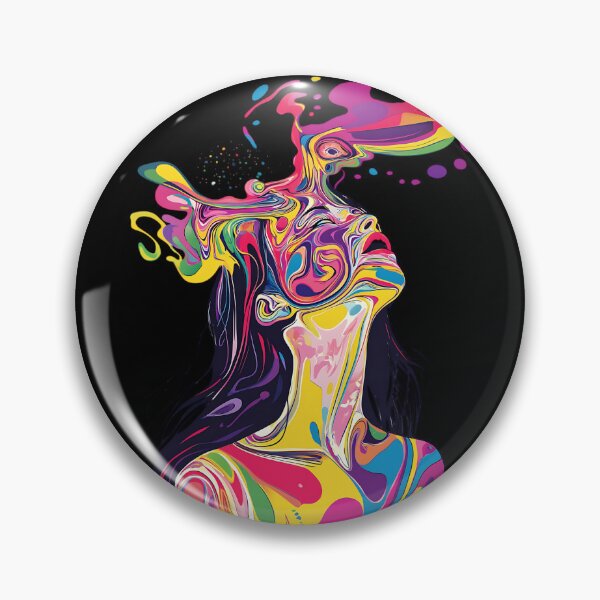 Item preview, Psychedelic Girl: Surreal Visionary Woman designed and sold by bapupa.