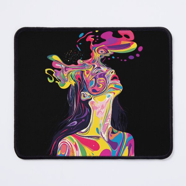 Item preview, Psychedelic Girl: Surreal Visionary Woman designed and sold by bapupa.