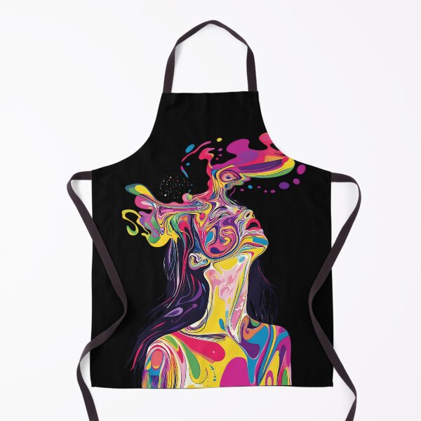 Item preview, Psychedelic Girl: Surreal Visionary Woman designed and sold by bapupa.