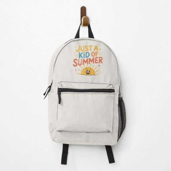 Item preview, Just a Kid of Summer Whimsical Sunny Quote designed and sold by Jollys-ArtShop.