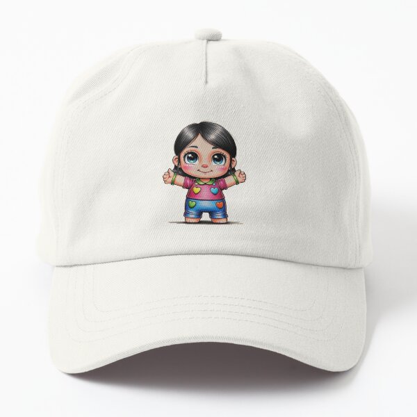 Aperçu de l'œuvre Joyeux enfant kawaii créée et vendue par PinkiPop Studio.