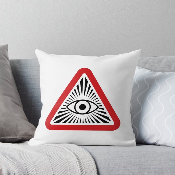 Item preview, Big Brother is Watching You - All Seeing Eye (On White) designed and sold by STUDIO-72.