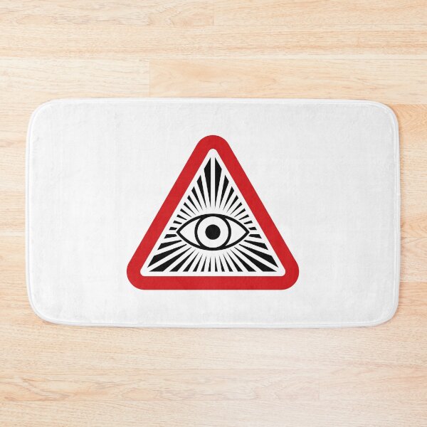Item preview, Big Brother is Watching You - All Seeing Eye (On White) designed and sold by STUDIO-72.