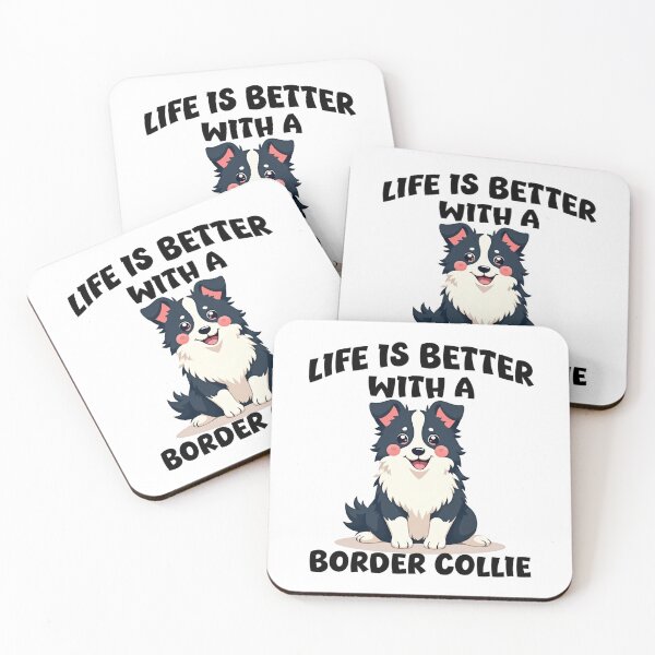 Artikelvorschau, Das Leben ist besser mit einem Border Collie entworfen und verkauft von Fragy72.