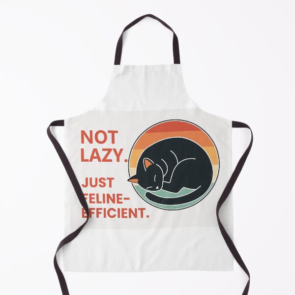 Item preview, Cute cat sleeping: Not Lazy Artwork designed and sold by Zini-ArtStudio.