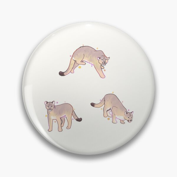 Item preview, cute cougar pack  designed and sold by Mayarartsy.