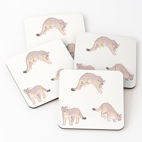 Item preview, cute cougar pack  designed and sold by Mayarartsy.